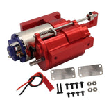 Maxbell 1:12 Scale Gearbox Upgrade Part for C24,Gas,D90 91 96 98 99S DIY Accessories red