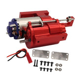 Maxbell 1:12 Scale Gearbox Upgrade Part for C24,Gas,D90 91 96 98 99S DIY Accessories red