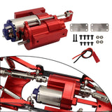 Maxbell 1:12 Scale Gearbox Upgrade Part for C24,Gas,D90 91 96 98 99S DIY Accessories red