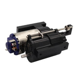Maxbell 1:12 Scale Gearbox Upgrade Part for C24,Gas,D90 91 96 98 99S DIY Accessories black