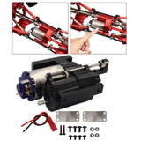 Maxbell 1:12 Scale Gearbox Upgrade Part for C24,Gas,D90 91 96 98 99S DIY Accessories black