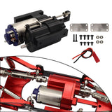 Maxbell 1:12 Scale Gearbox Upgrade Part for C24,Gas,D90 91 96 98 99S DIY Accessories black
