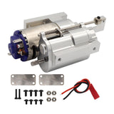 Maxbell 1:12 Scale Gearbox Upgrade Part for C24,Gas,D90 91 96 98 99S DIY Accessories silver