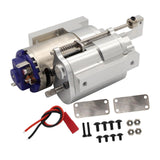 Maxbell 1:12 Scale Gearbox Upgrade Part for C24,Gas,D90 91 96 98 99S DIY Accessories silver
