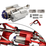 Maxbell 1:12 Scale Gearbox Upgrade Part for C24,Gas,D90 91 96 98 99S DIY Accessories silver