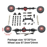 Maxbell RC Car Parts Spare Accessory Kits for MN82 LC79 MN78 1/12 Scale RC Hobby Car black