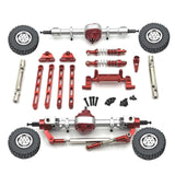 Maxbell RC Car Parts Spare Accessory Kits for MN82 LC79 MN78 1/12 Scale RC Hobby Car red