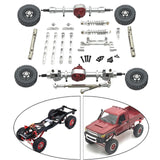 Maxbell RC Car Parts Spare Accessory Kits for MN82 LC79 MN78 1/12 Scale RC Hobby Car silver