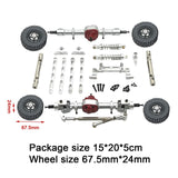 Maxbell RC Car Parts Spare Accessory Kits for MN82 LC79 MN78 1/12 Scale RC Hobby Car silver