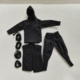 Maxbell 1:12 Scale Mans Figure Casual Clothes for 6inch Male Action Figures BJD Doll