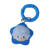 Maxbell Cartoon Keychain Car Keychain Girls Gift Charm for Purse Car Key Accessories Blue