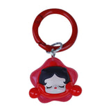 Maxbell Cartoon Keychain Car Keychain Girls Gift Charm for Purse Car Key Accessories Red