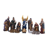 Maxbell Christmas Nativity Scene Figurine Set Decorative for Religious Tabletop Home