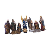 Maxbell Christmas Nativity Scene Figurine Set Decorative for Religious Tabletop Home