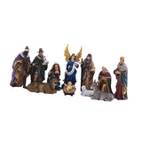 Maxbell Christmas Nativity Scene Figurine Set Decorative for Religious Tabletop Home