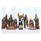 Maxbell Christmas Nativity Scene Figurine Set Decorative for Religious Tabletop Home