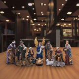 Maxbell Christmas Nativity Scene Figurine Set Decorative for Religious Tabletop Home