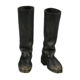 Maxbell 1/6 Scale Figure Boots Black Casual Miniature Shoes for 12 inch Male Figures