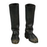 Maxbell 1/6 Scale Figure Boots Black Casual Miniature Shoes for 12 inch Male Figures