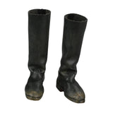 Maxbell 1/6 Scale Figure Boots Black Casual Miniature Shoes for 12 inch Male Figures