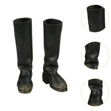 Maxbell 1/6 Scale Figure Boots Black Casual Miniature Shoes for 12 inch Male Figures