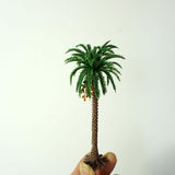Maxbell 10Pcs Model Train Scenery Trees Dioramas Accessories for Garden Scene Trains H 15cm