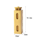 Maxbell Cigarette Rolling Machine for Husband Father Son Manual Joint Roller Machine Square