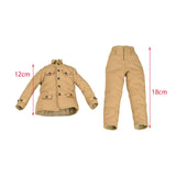 Maxbell 1/6 Scale Female Figure Doll Clothes Pants Coat for 12" Female Action Figure