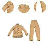 Maxbell 1/6 Scale Female Figure Doll Clothes Pants Coat for 12" Female Action Figure