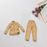 Maxbell 1/6 Scale Female Figure Doll Clothes Pants Coat for 12" Female Action Figure