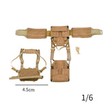 Maxbell 1/6 Male Action Figures Vest Set Cosplay Vest Set for 12" Male Action Figure