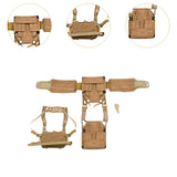 Maxbell 1/6 Male Action Figures Vest Set Cosplay Vest Set for 12" Male Action Figure