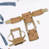 Maxbell 1/6 Male Action Figures Vest Set Cosplay Vest Set for 12" Male Action Figure