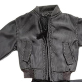 Maxbell 1:12 Figure Clothes Jacket Pants Set Suit for 6'' Male Figures Body BJD Doll Gray