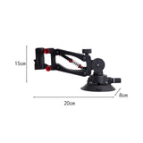 Maxbell Car Suction Cup Mount,Heavy Duty Windshield Window Camera Bracket for