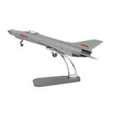 Maxbell 1/72 Scale J7 Fighter Souvenir Airplane with Base for Cafe TV Cabinet Office