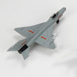 Maxbell 1/72 Scale J7 Fighter Souvenir Airplane with Base for Cafe TV Cabinet Office