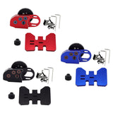 Maxbell 1/10 RC Gearbox 2Low Gearbox Middle Transmission Box for 1:10 RC Crawler Car Red