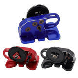 Maxbell 1/10 RC Gearbox 2Low Gearbox Middle Transmission Box for 1:10 RC Crawler Car Red
