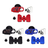 Maxbell 1/10 RC Gearbox 2Low Gearbox Middle Transmission Box for 1:10 RC Crawler Car Red