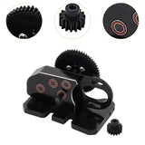 Maxbell 1/10 RC Gearbox 2Low Gearbox Middle Transmission Box for 1:10 RC Crawler Car Black