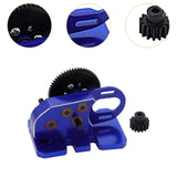 Maxbell 1/10 RC Gearbox 2Low Gearbox Middle Transmission Box for 1:10 RC Crawler Car Blue