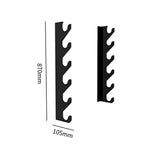 Maxbell Barbell Storage Holder Horizontal Barbell Storage Rack for Home Exercise Gym 6 Bars