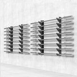 Maxbell Barbell Storage Holder Horizontal Barbell Storage Rack for Home Exercise Gym 6 Bars