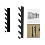 Maxbell Barbell Storage Holder Horizontal Barbell Storage Rack for Home Exercise Gym 6 Bars