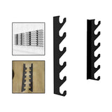 Maxbell Barbell Storage Holder Horizontal Barbell Storage Rack for Home Exercise Gym 6 Bars