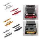 Maxbell RC Front Rear Bumper Pro for MN999 MN222 SCX10 90046 90047 RC Car Model argent