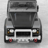 Maxbell RC Front Rear Bumper Pro for MN999 MN222 SCX10 90046 90047 RC Car Model argent
