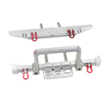Maxbell RC Front Rear Bumper Pro for MN999 MN222 SCX10 90046 90047 RC Car Model argent