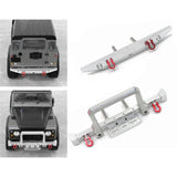 Maxbell RC Front Rear Bumper Pro for MN999 MN222 SCX10 90046 90047 RC Car Model argent